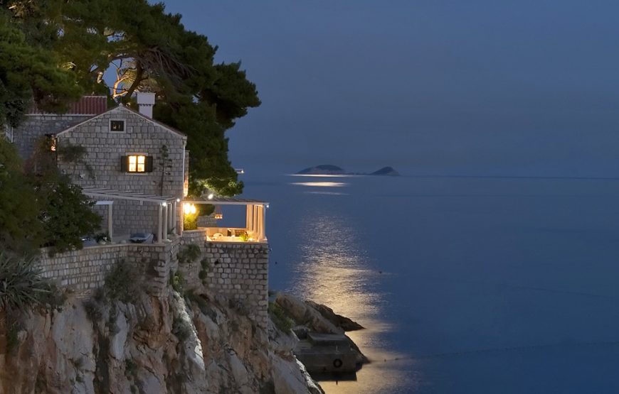 Kroatien Dubrovnik Luxusvilla direkt am Meer zur Miete