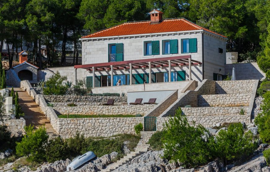 Kroatien Brac Insel Villa am Meer zur Miete