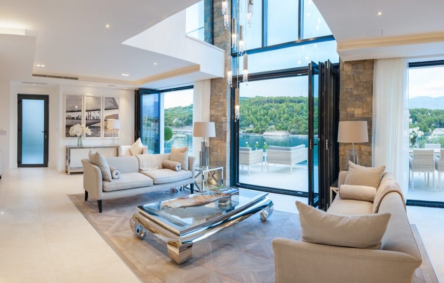 Croatie Brac villa de luxe en pierre à louer