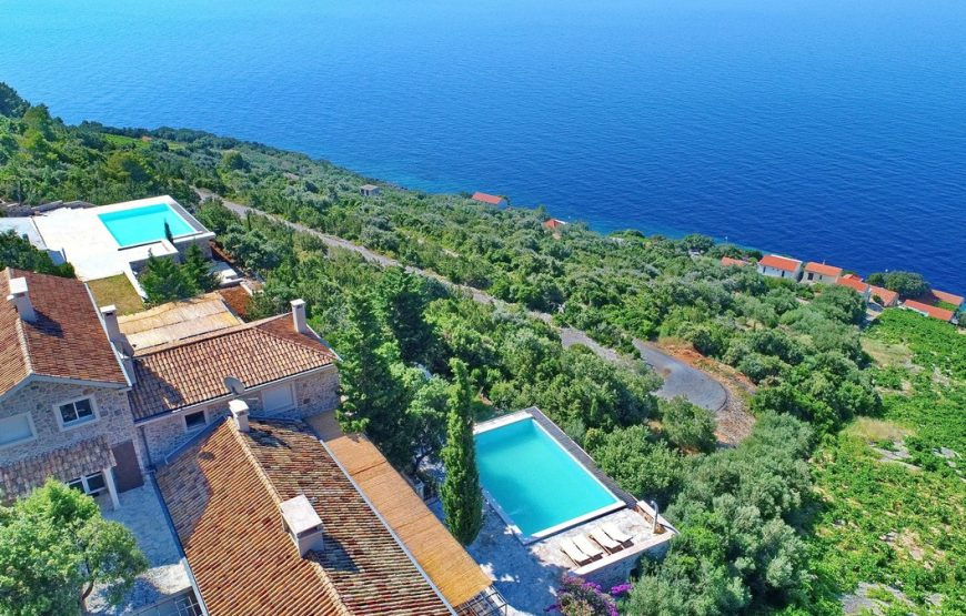 Croatia Dingac villa in vineyard with pool