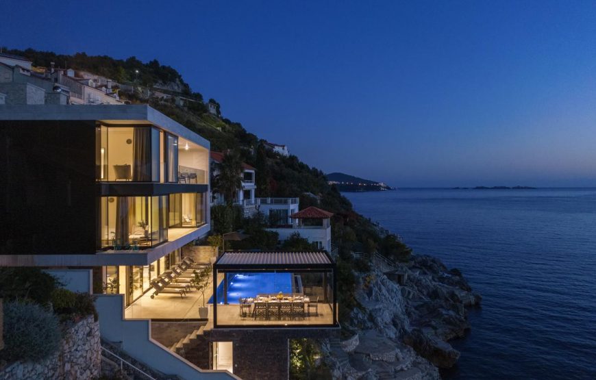 Croatie Dubrovnik Villa de luxe en bord de mer à louer