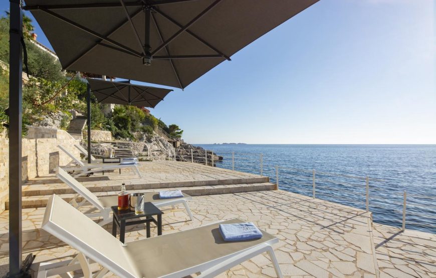 Croatie Dubrovnik Villa de luxe en bord de mer à louer