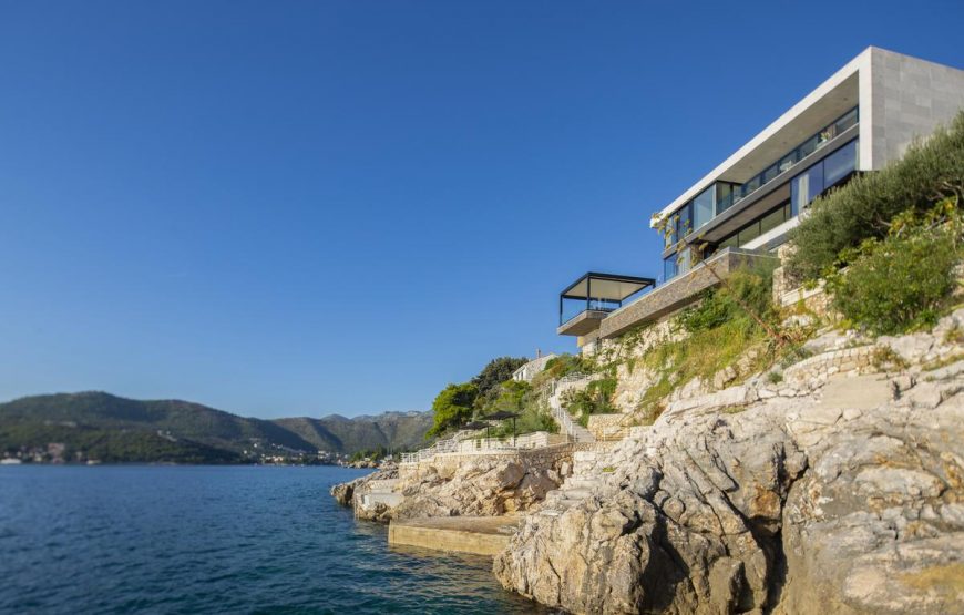 Хорватия Дубровник Роскошная вилла на берегу моря в аренду
