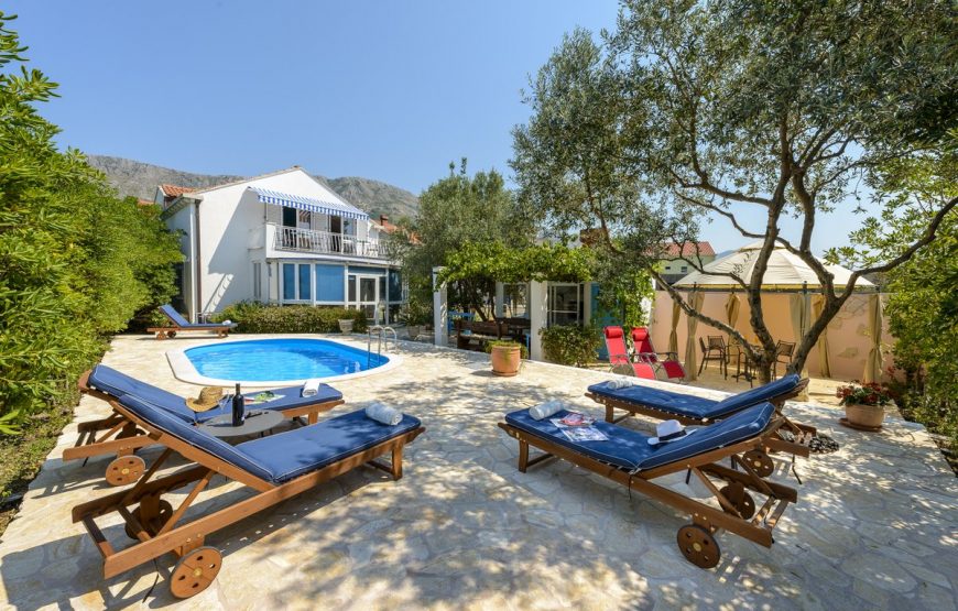 Croatia Dubrovnik Mlini villa with pool for rent