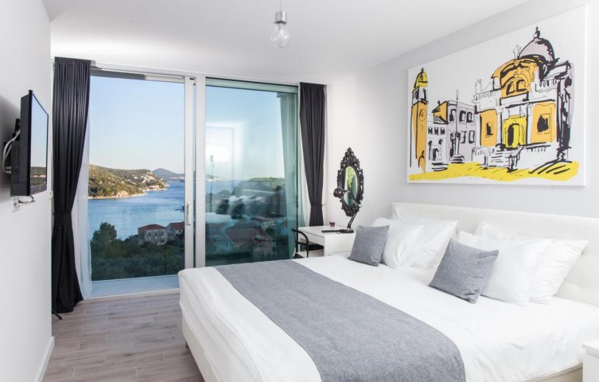Croatia Dubrovnik area Modern sea view villa for rent