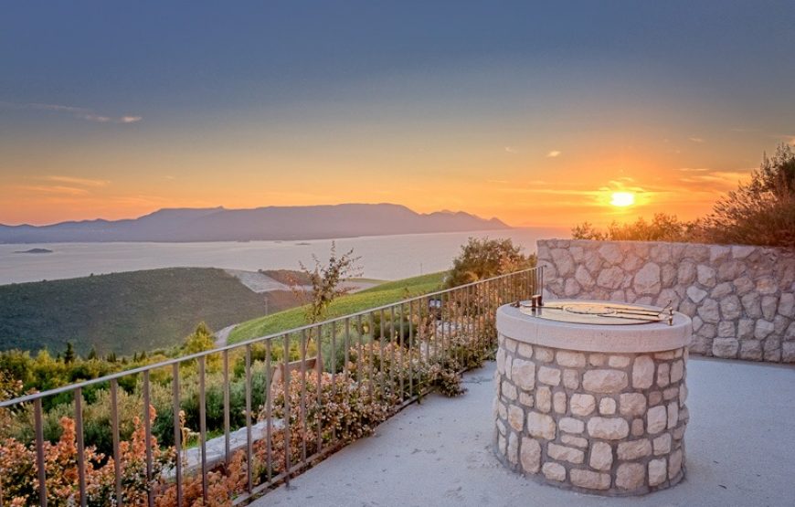 Croatia Dubrovnik area Sea view stone villa for rent