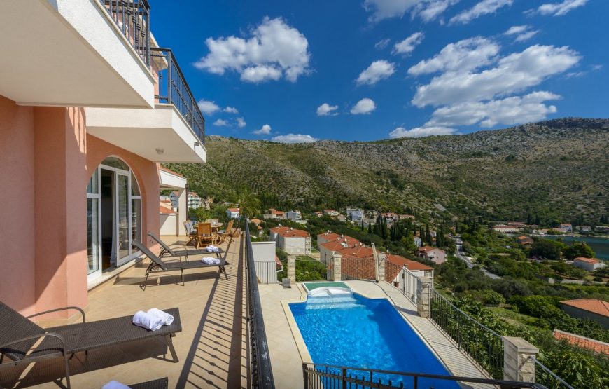 Croatia Dubrovnik area seaview villa for rent