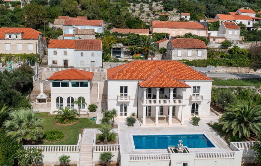 Croatia Dubrovnik area sea view villa for rent