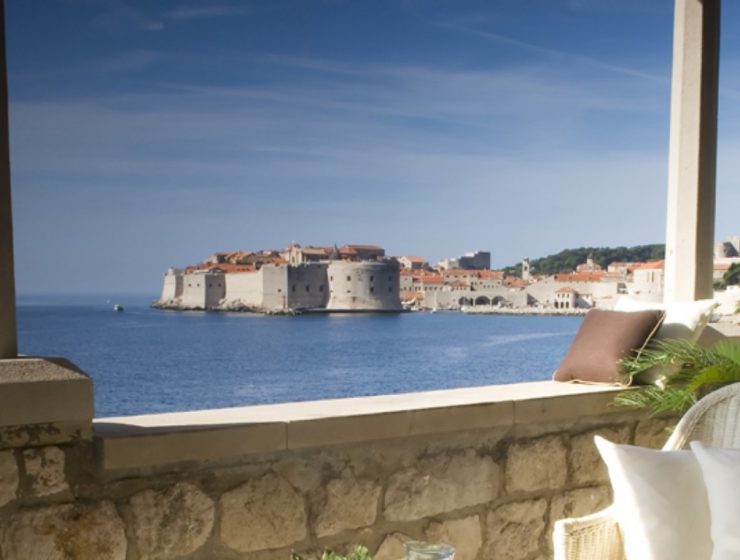 Croatie Dubrovnik villa de luxe pieds dans l'eau à louer