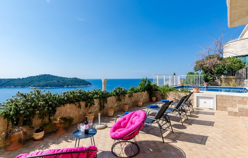 Croatia Dubrovnik sea view villa for rent