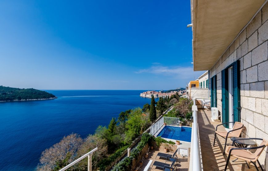 Croatia Dubrovnik sea view villa for rent