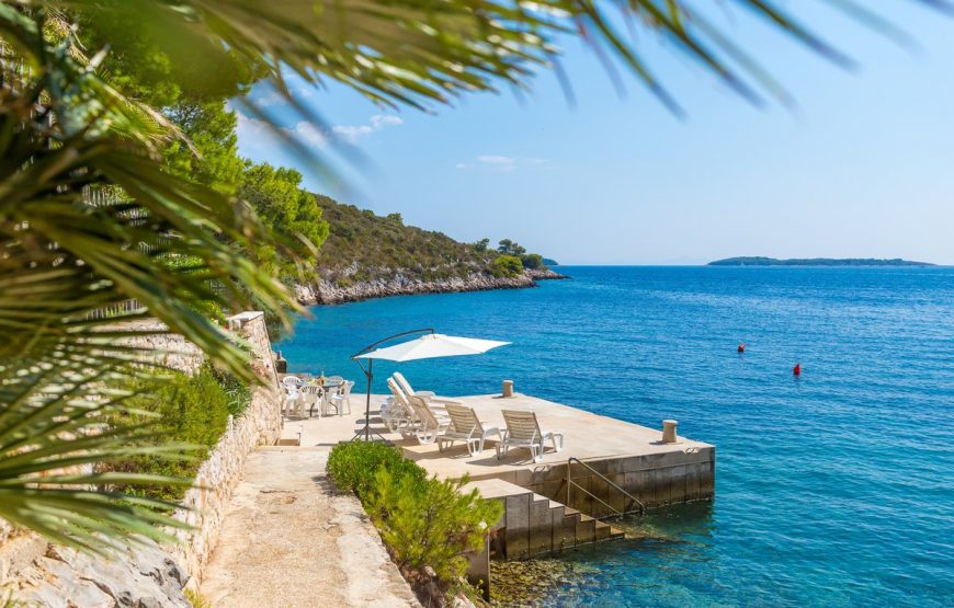 Kroatien Insel Hvar Luxusvilla am Meer zur Miete