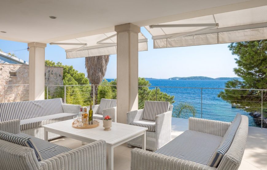 Croatie Hvar island Villa de luxe en bord de mer à louer