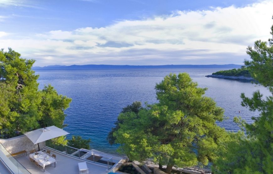 Хорватия Остров Брач Роскошная вилла на берегу моря в аренду
