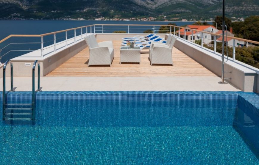 Croatia Korcula Island seafront villa for rent