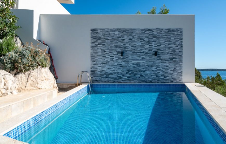 Croatia Trogir area Modern seafront villa for rent