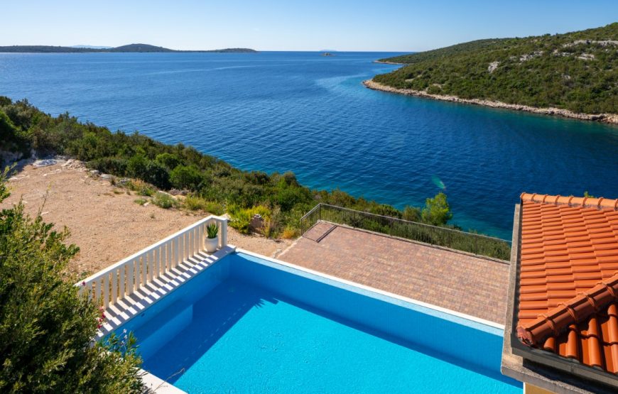 Croatia Trogir area Panoramic sea view villa for rent