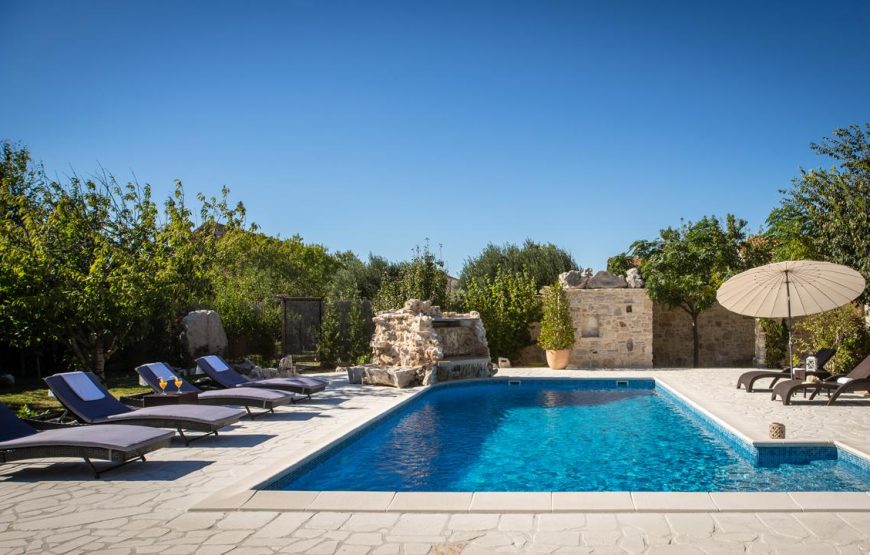Croatia Vodice area Stone villa for rent