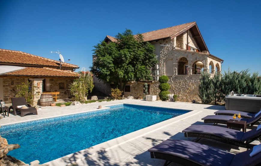 Croatia Vodice area Stone villa for rent