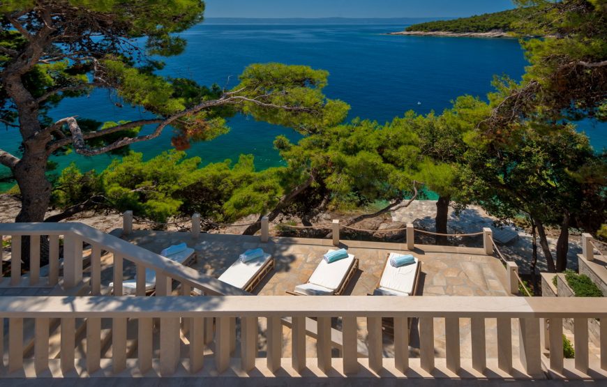 Croatia Brac Island Waterfront villa for rent