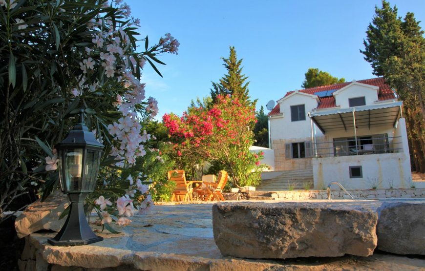 Croatia Brac island Beachfront stone villa for rent