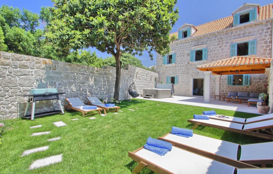 Croatia Cavtat Stone sea view villa rent