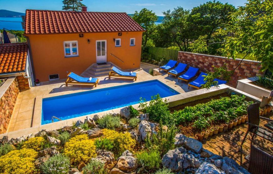 Croatia Crikvenica sea view villa for rent