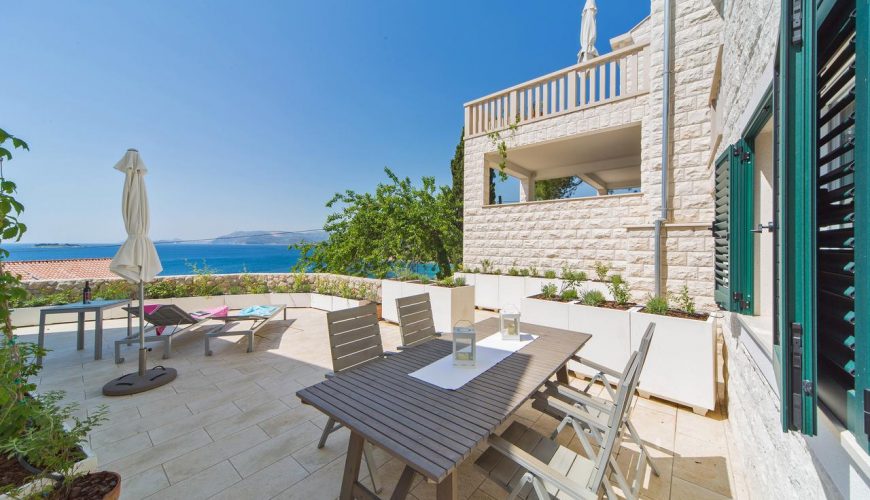 Croatia Dubrovnik Cavtat Stone sea view house rent