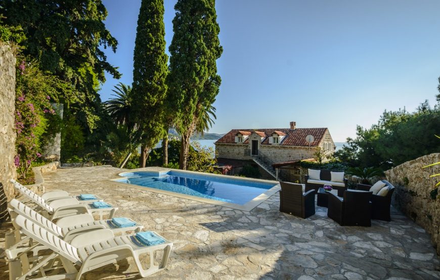 Croatia Dubrovnik Mlini Stone villa for rent