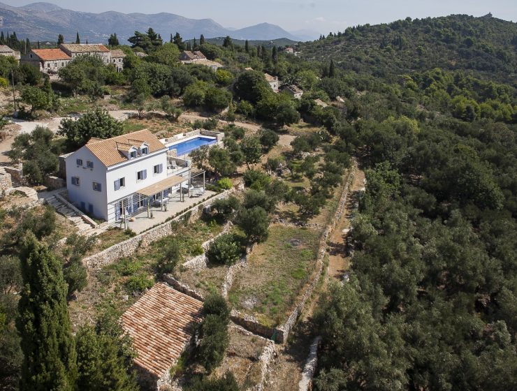 Croatia Dubrovnik island Sipan villa with pool