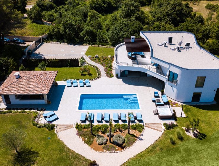 Croatia Istria villa with sport court rent