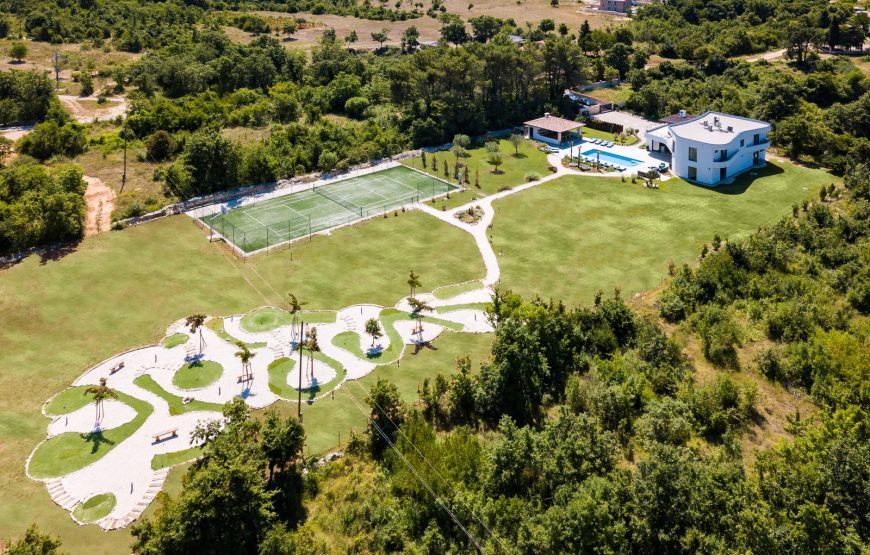 Croatia Istria villa with sport court rent