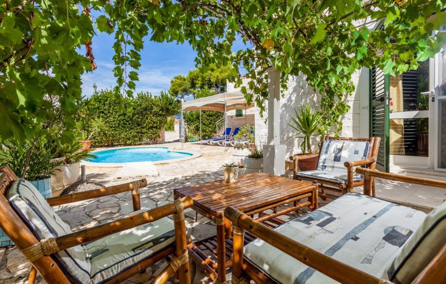Croatia Korcula Island Sea view villa with pool for rent