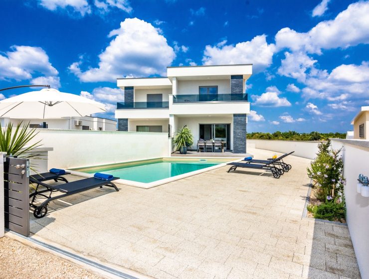 Croatia Sibenik Modern Sea view villa rent