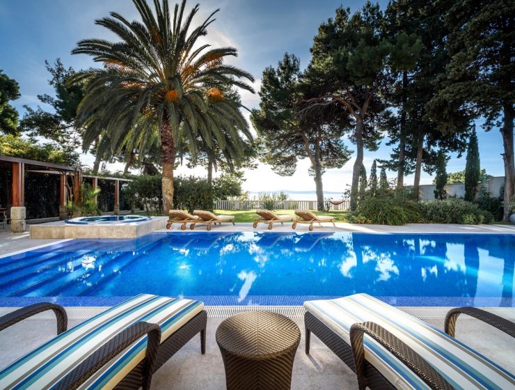 Croatia Split Waterfront luxury villa for rent