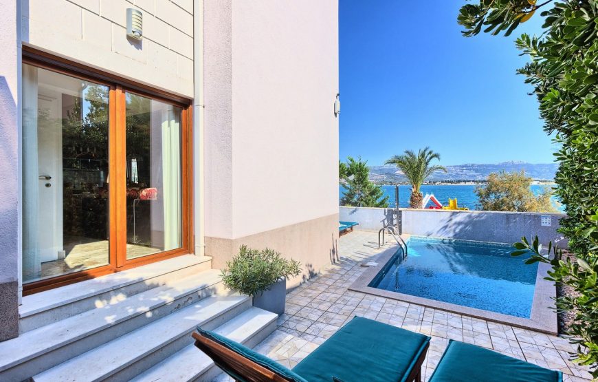 Croatia Trogir Ciovo Beach villa with pool for rent