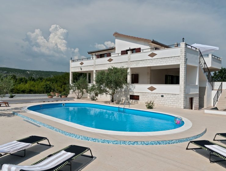 Croatia Trogir Countryside villa with pool for rent