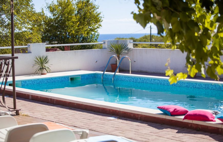 Croatia island Vis sea view villa with pool rent