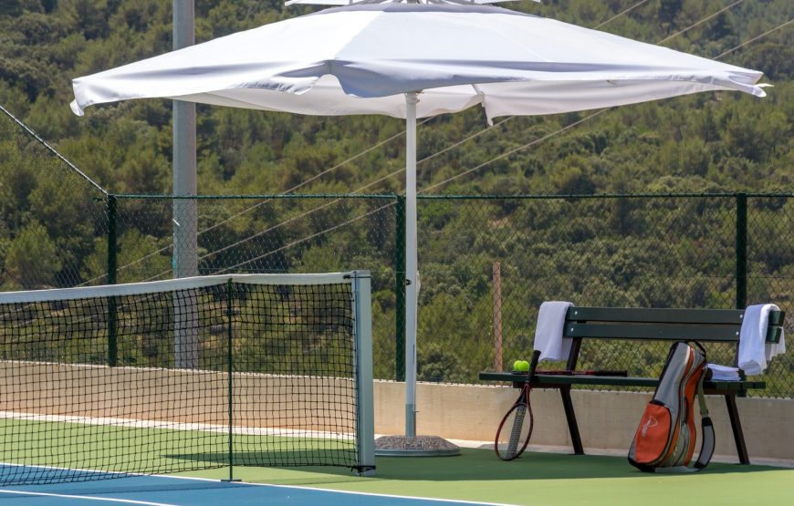 Croatia Hvar Island Modern villa with tennis court for rent