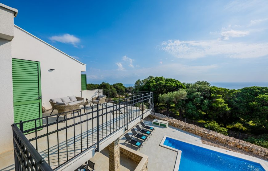 Croatia Pag island Modern sea view villa for rent