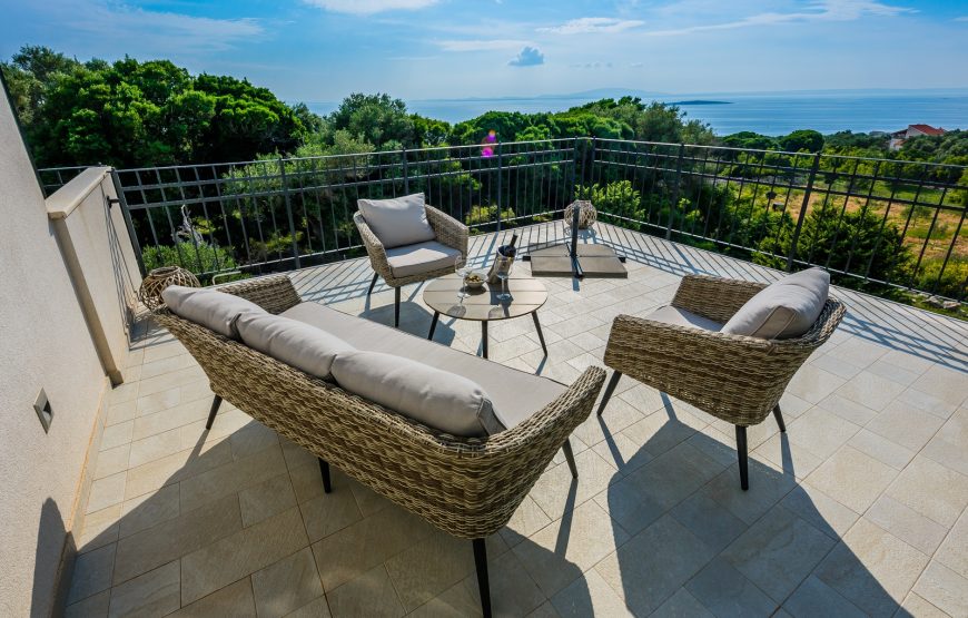 Croatia Pag island Modern sea view villa for rent