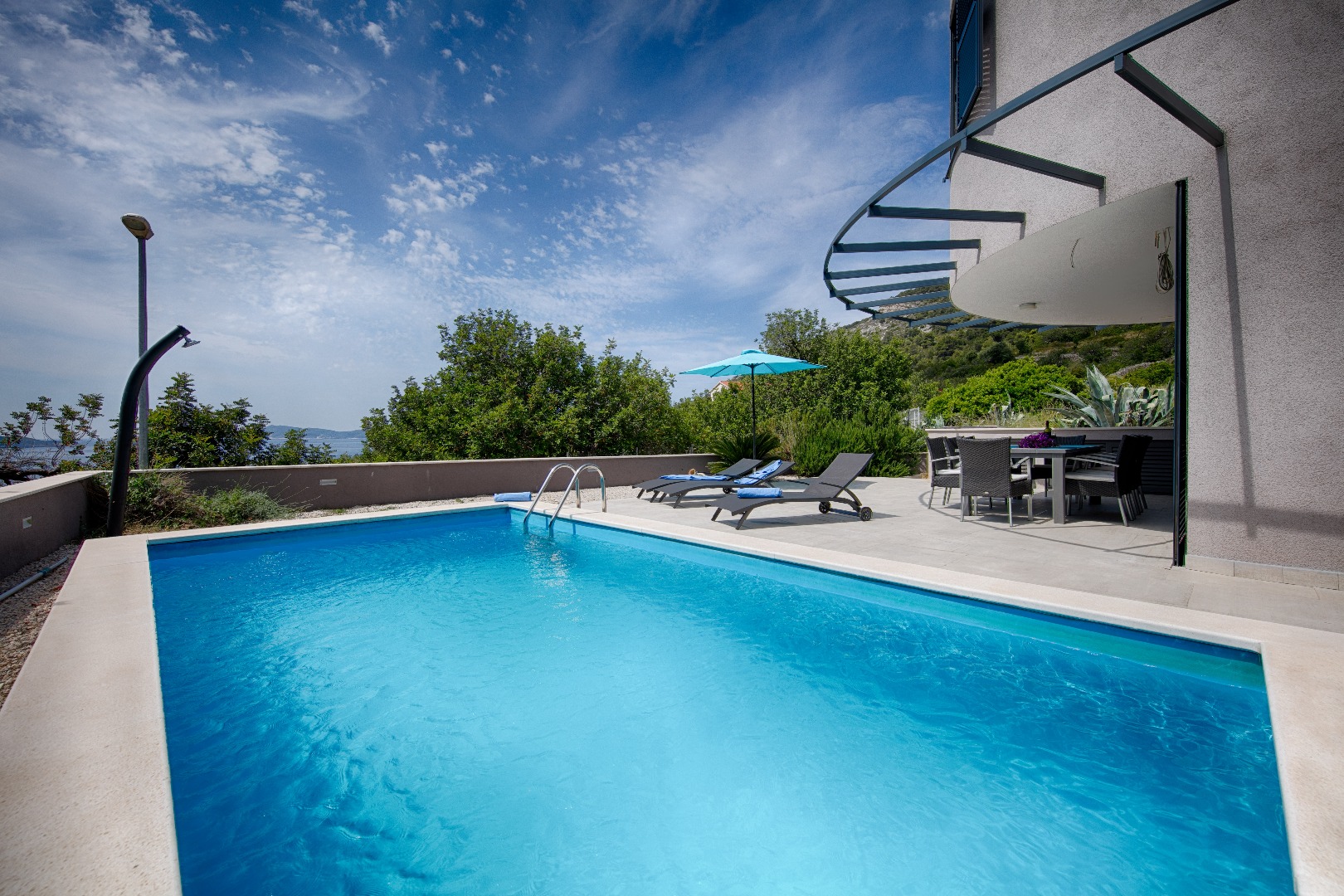 Croatia Vis island Modern sea view villa for rent - Croatian Villas