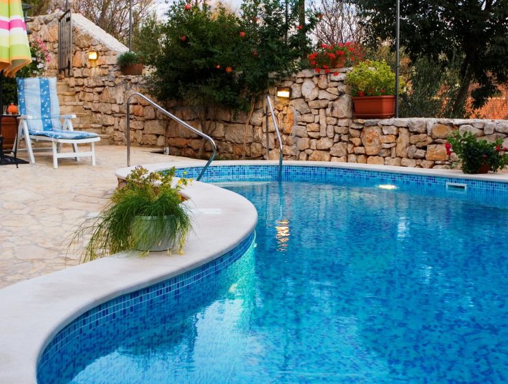 Croatia Brac Milna center stone villa for rent