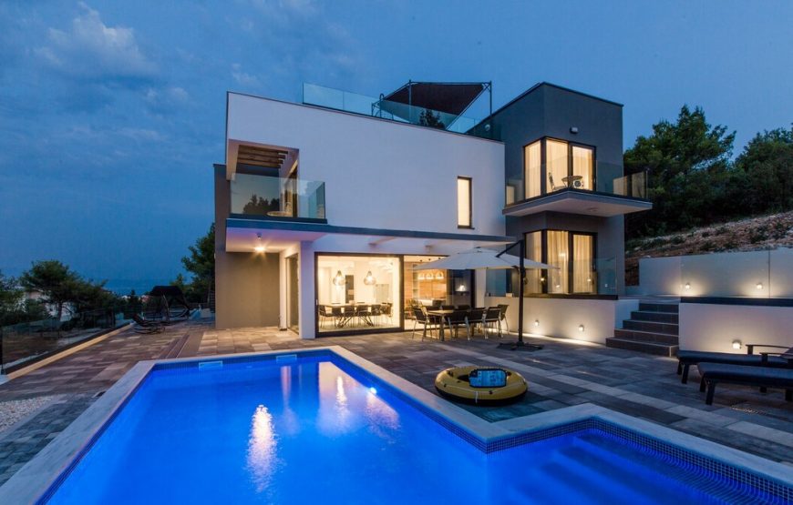 Croatia Ciovo island Sea view luxury villa for rent