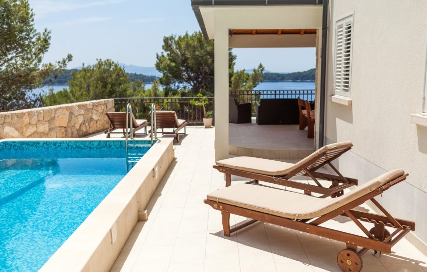 Croatia Island Korcula Sea view villa for rent