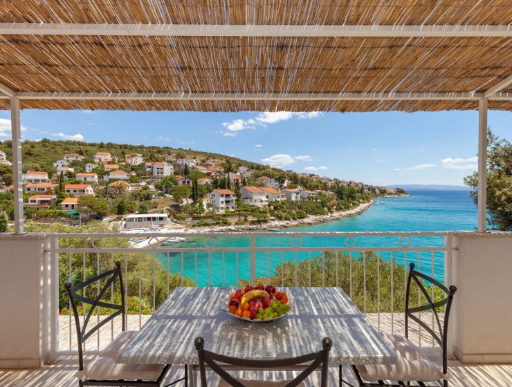 Croatia Trogir Ciovo island beachfront villa for rent