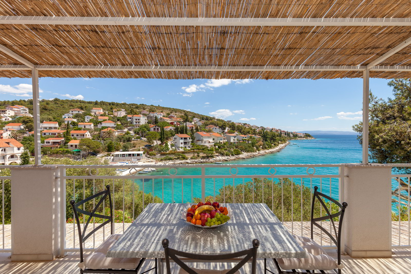 Croatia Trogir Ciovo island beachfront villa for rent Croatian Villas