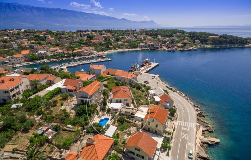 Croatia island Brac Sumartin Stone Villa with pool for rent