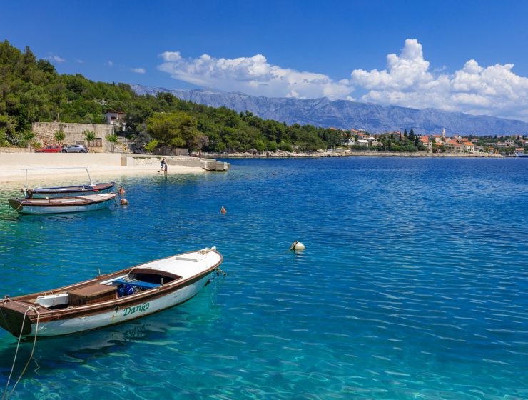 Croatia island Brac Sumartin sea view villa rent