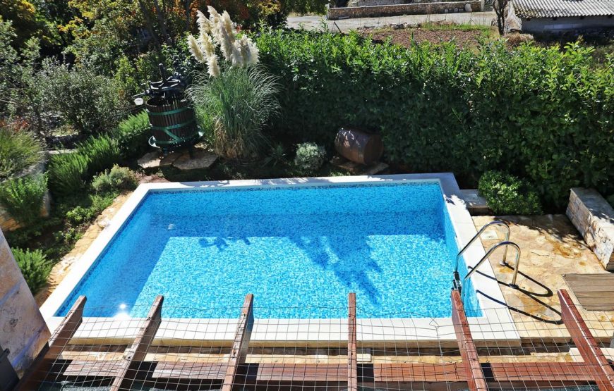 Croatia Brac Praznica Luxury Stone villa with pool rent